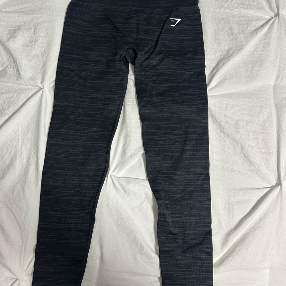 Gymshark Charcoal Patterned Leggings